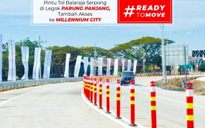Pintu Tol Balaraja Serpong di Legok Parung Panjang Tambah Akses ke Millennium City