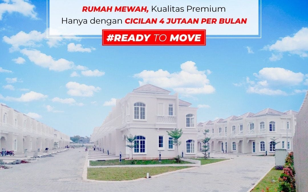 Rumah Mewah Kualitas Premium Hanya dengan Cicilan 4 Jutaan Per-Bulan