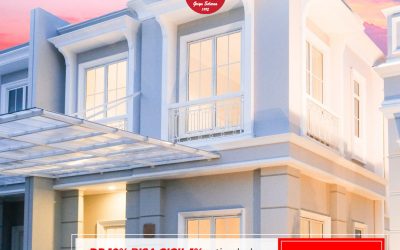 DP 10% Bisa Cicil 1 % Setiap Bulan Untuk Pembelian Cluster Brighton