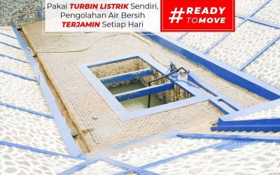 Pakai Turbin Listrik Sendiri, Pengolahan Air Bersih Terjamin Setiap Hari