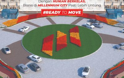 Parkiran Luas Dekat Dengan Hunian Berkelas , Bisnis di Millennium City Pasti Lebih Untung.